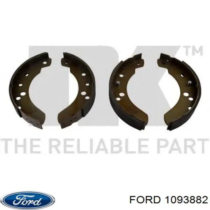 Шланг кондиціонера, від компресора до радіатора 1093882 Ford
