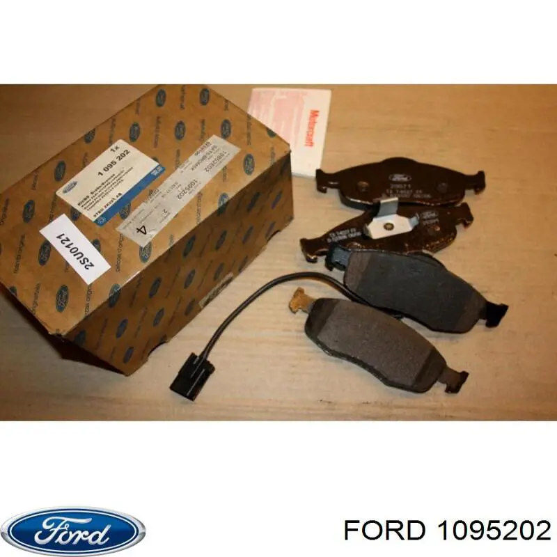 Гальмівні колодки Ford 1095202 ціна, від 19.05 USD