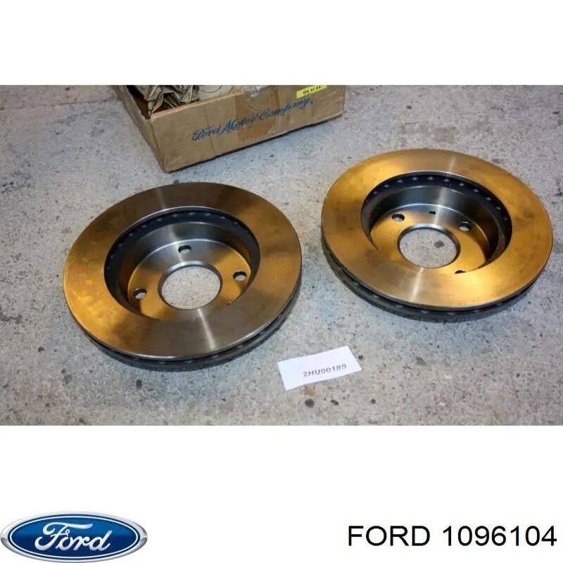 Диск переднього гальма Ford 1096104 ціна, від 28.06 USD