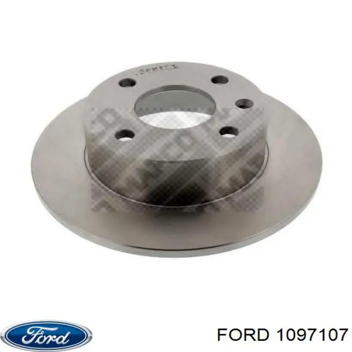 Диск переднього гальма Ford 1097107 ціна, від 20.82 USD