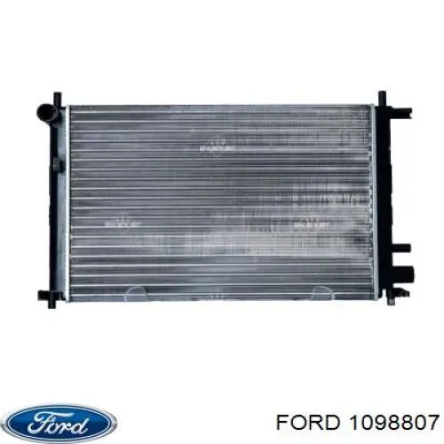 1098807 Ford радіатор охолодження двигуна