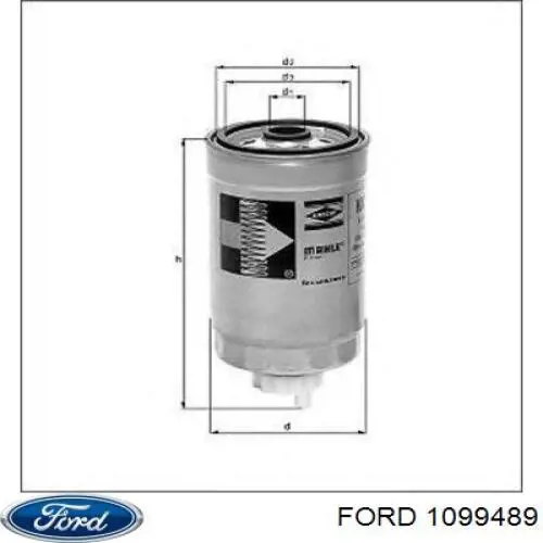 BSC974F9155AF Bosch Фільтр палива
