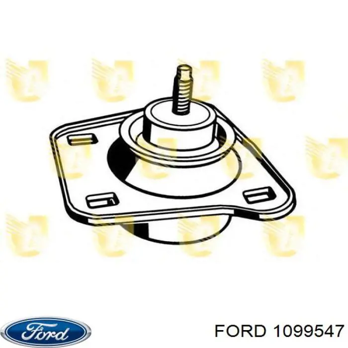 Права подушка двигуна Ford 1099547 ціна, від 37.57 USD