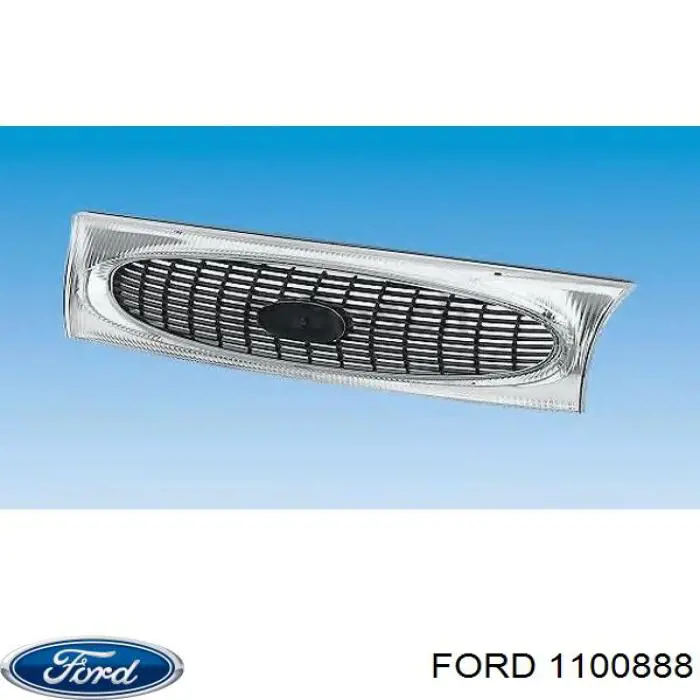 1100888 Ford Решітка радіатора