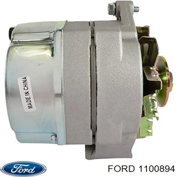 6587736 Ford Глушник, задня частина