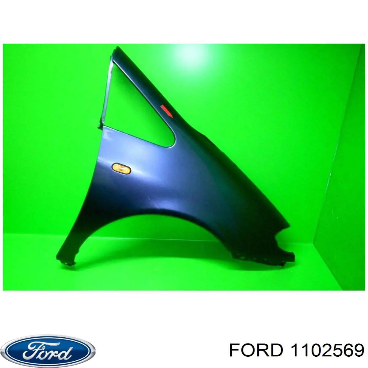 Крило переднє праве Ford 1102569 ціна, від 59.51 USD