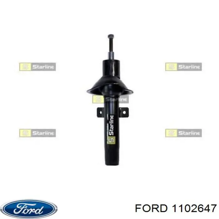 Амортизатор передній 1102647 Ford