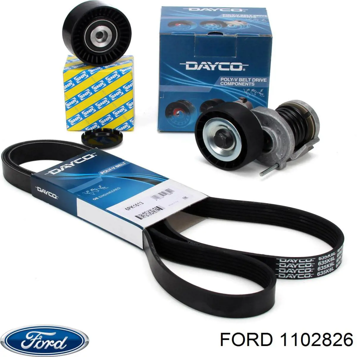 Клиновий ремінь Ford 1102826 ціна, від 12.58 USD