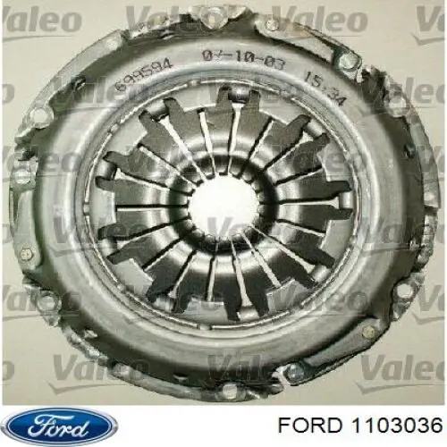1103036 Ford комплект зчеплення (3 частини)
