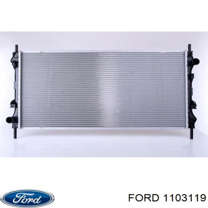 1103119 Ford радіатор охолодження двигуна