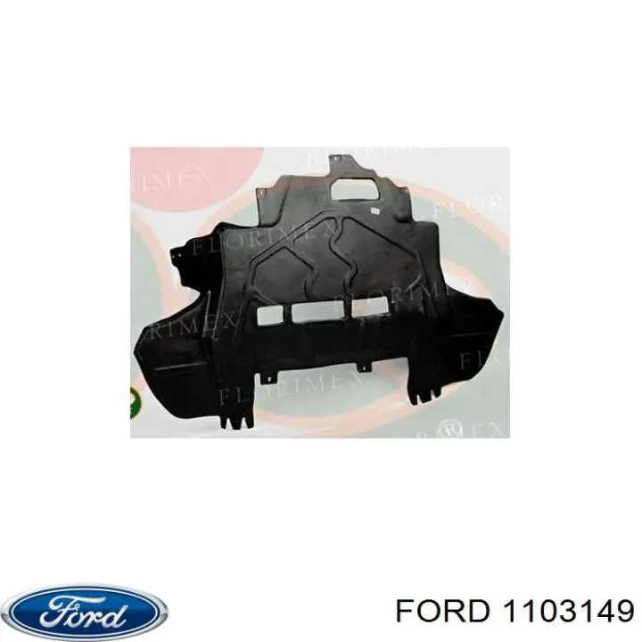 1103149 Ford важіль передньої підвіски нижній, лівий