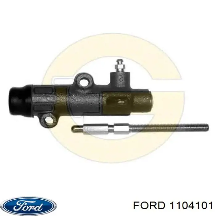 1104101 Ford супорт радіатора нижній/монтажна панель кріплення фар