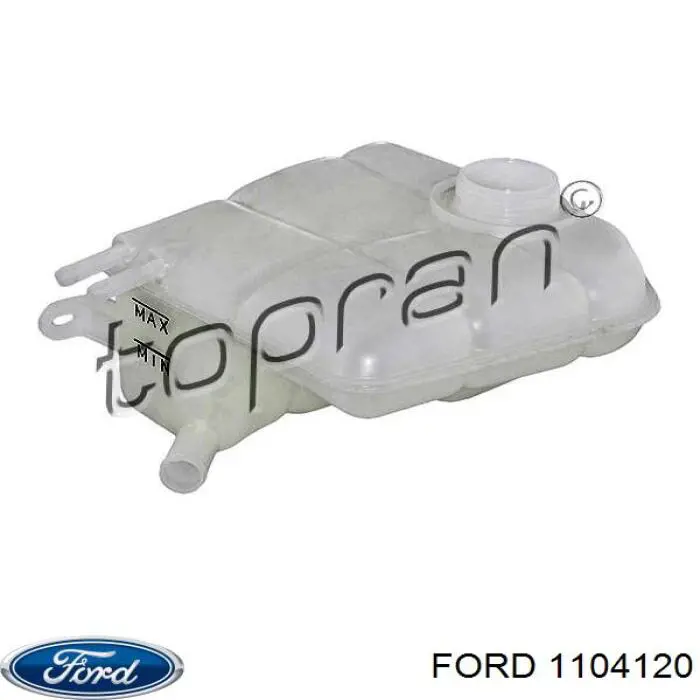 Бачок системи охолодження 1104120 Ford