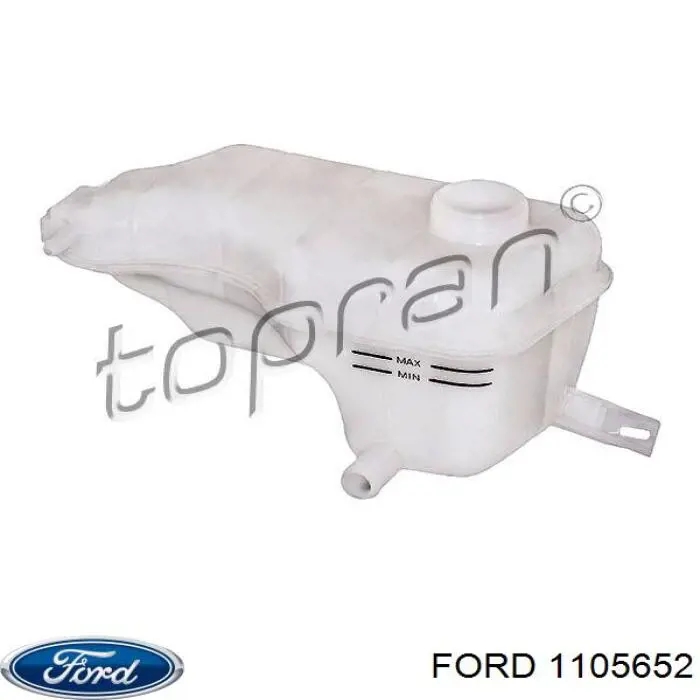Купити 1105652 Ford Водяний бачок системи охолодження