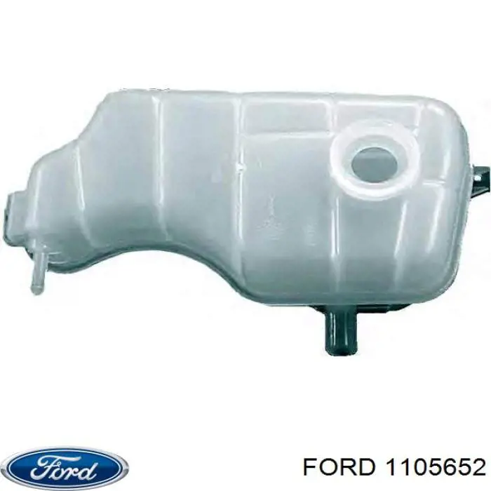 Бачок системи охолодження двигуна розширювальний Ford 1105652 ціна, від 18.87 USD