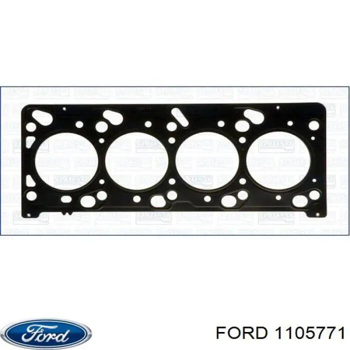 Прокладка головки блока циліндрів (ГБЦ) 1105771 Ford