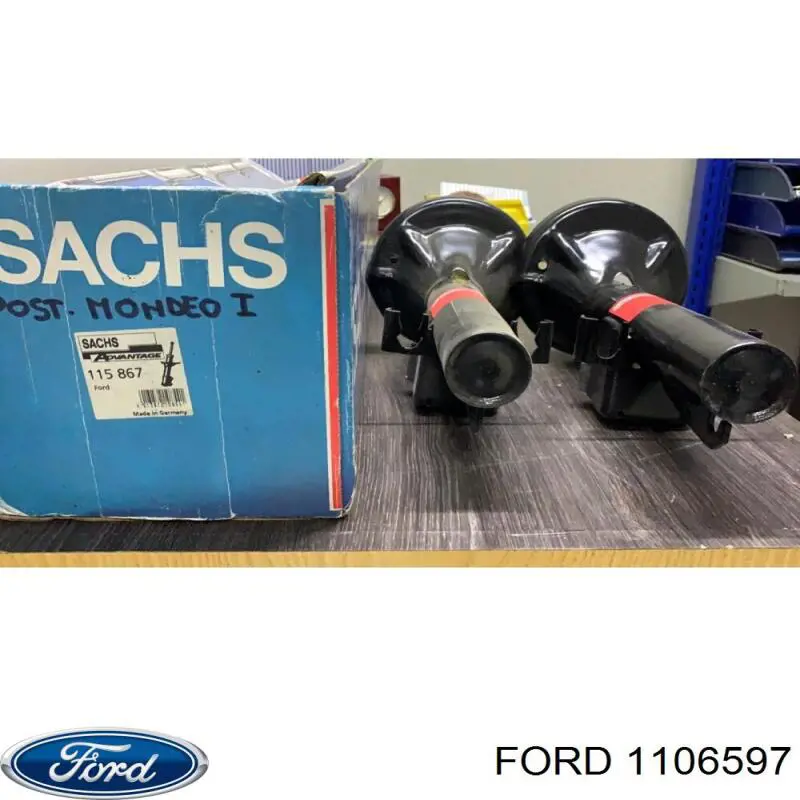 Купити 1106597 Ford Стійка амортизатора задня