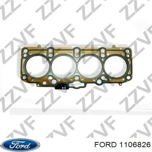 Прокладка головки блока циліндрів (ГБЦ) 1106826 Ford