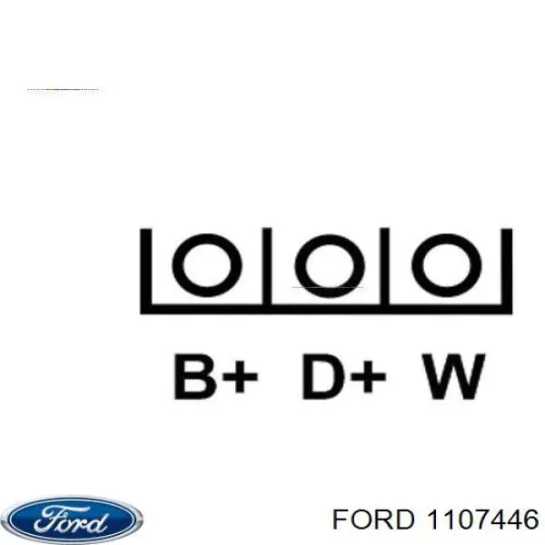 Генератор Ford 1107446 ціна, від 115.12 USD
