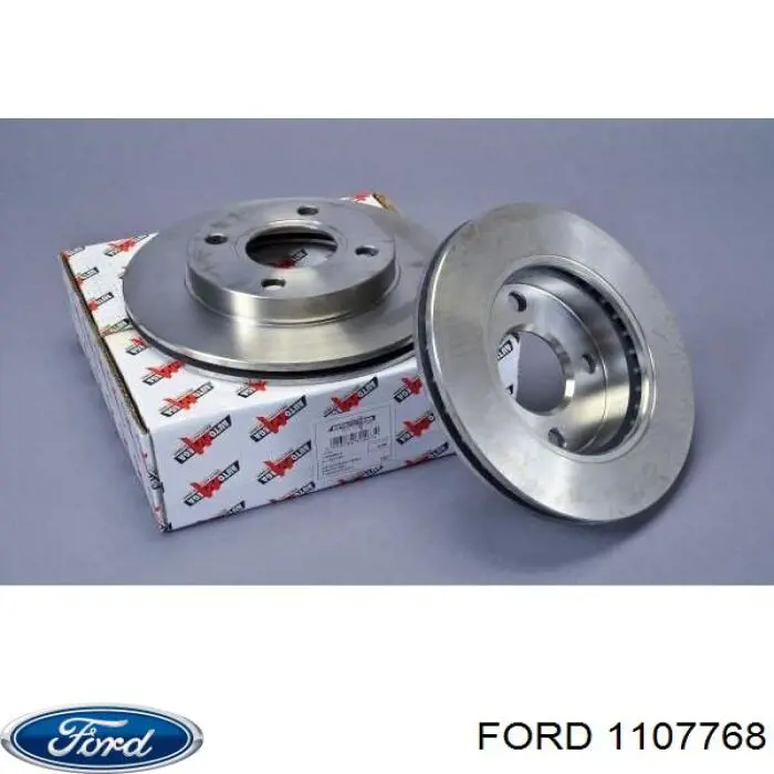 Диск переднього гальма Ford 1107768 ціна, від 23.17 USD