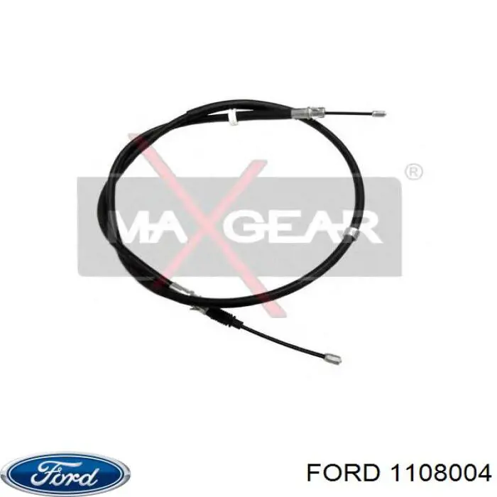 Купити 1108004 Ford Трос ручного гальма задній, правий/лівий