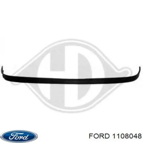1108048 Ford Спліттер переднього бампера