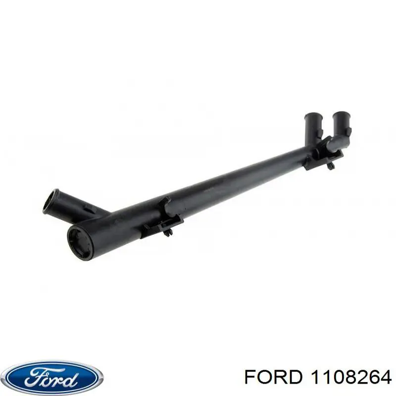 98AB8274BF Ford шланг/патрубок системи охолодження