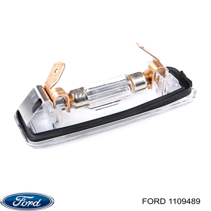 Ліхтар підсвічування заднього номерного знака 1109489 Ford