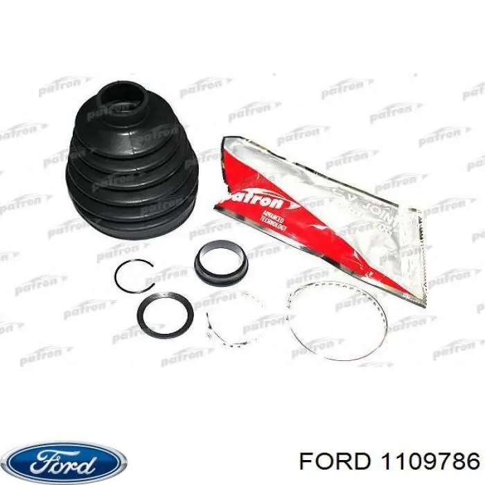 Пильник шарніра кутових швидкостей зовнішній передній Ford 1109786 ціна, від 10.75 USD