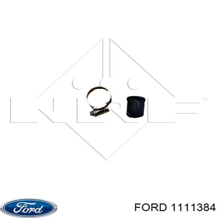 Радіатор охолодження двигуна 1111384 Ford