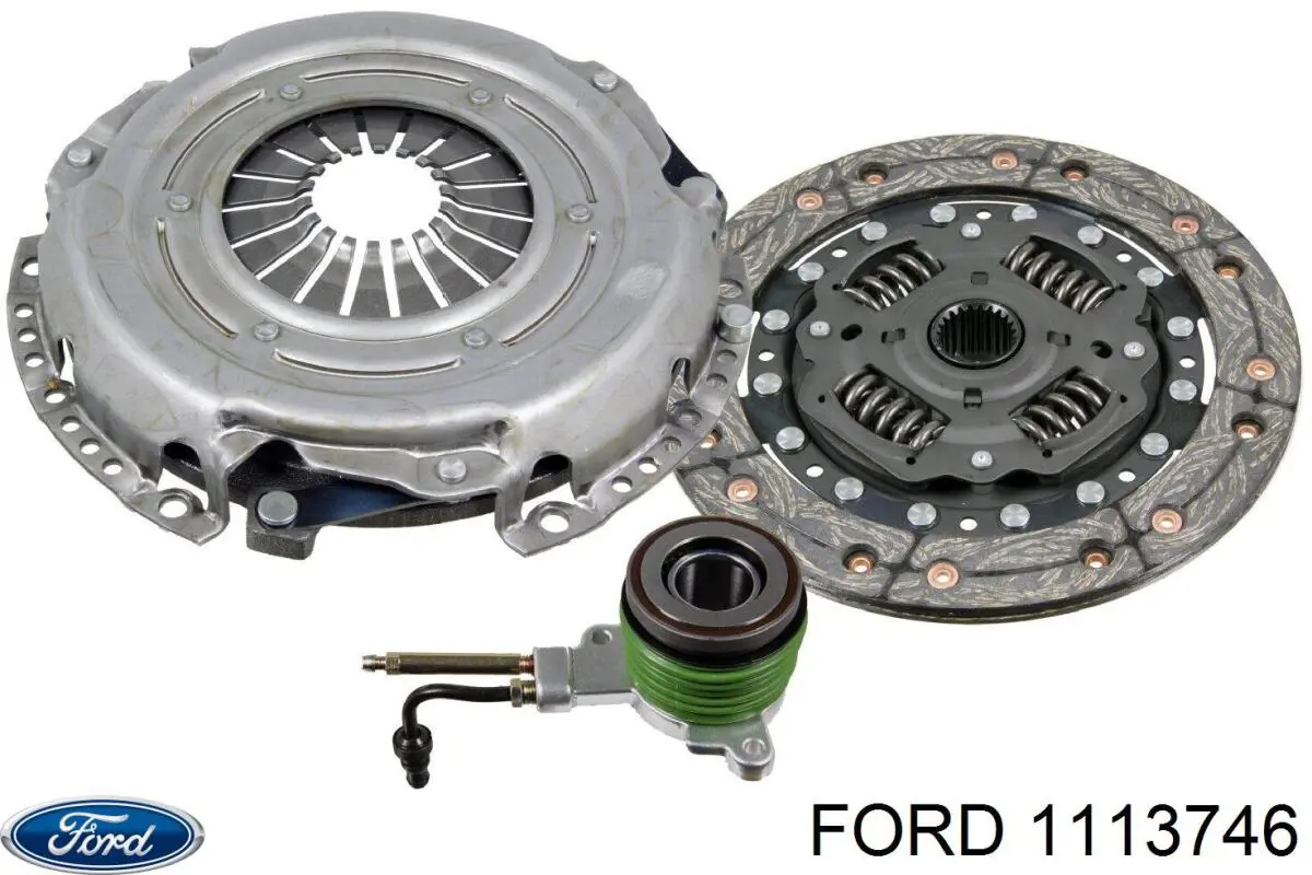1113746 Ford комплект зчеплення (3 частини)