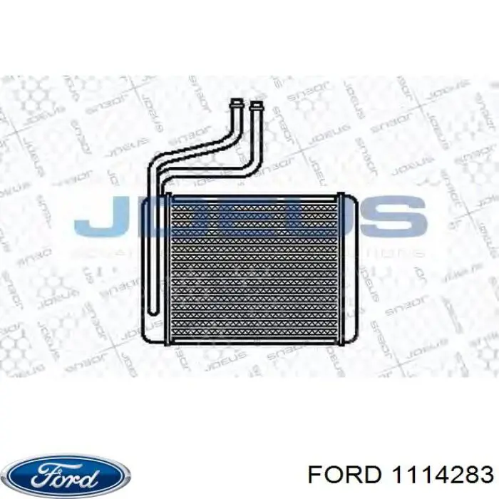 1114283 Ford радіатор пічки (обігрівача)
