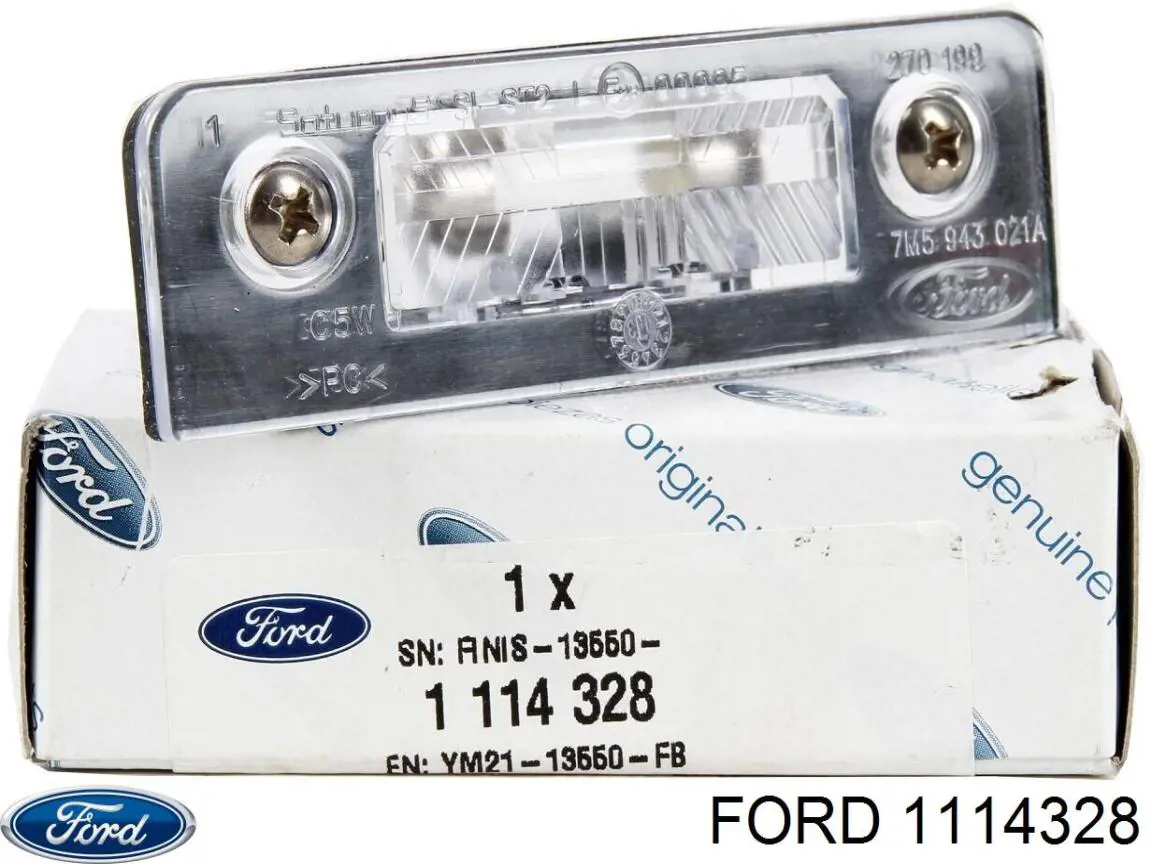 1114328 Ford ліхтар підсвічування заднього номерного знака