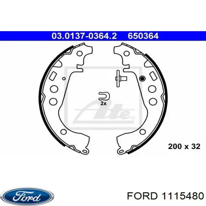 Купити 1115480 Ford Задня права фара