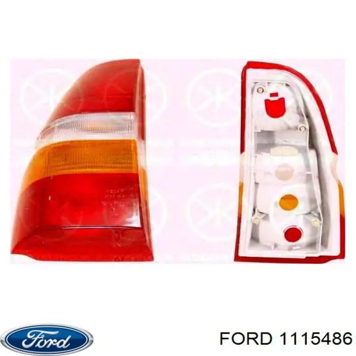 9EM137819021 Ford ліхтар задній лівий
