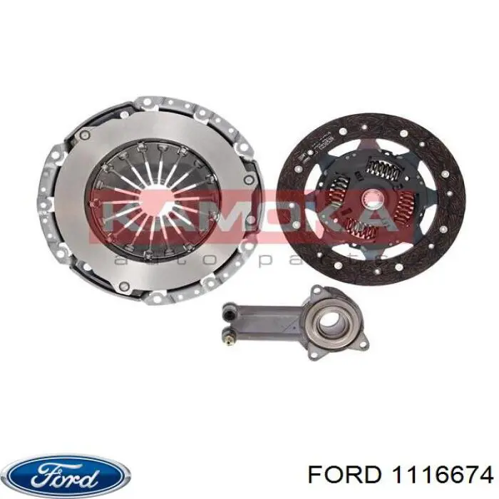 1116674 Ford комплект зчеплення (3 частини)
