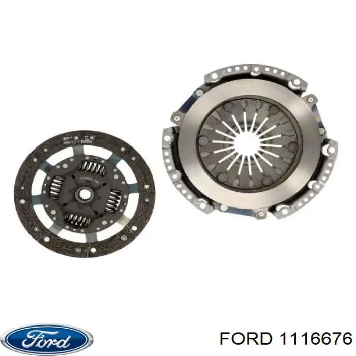 Купити 1077989 Ford Комплект зчеплення (диск, корзина, підшипник)