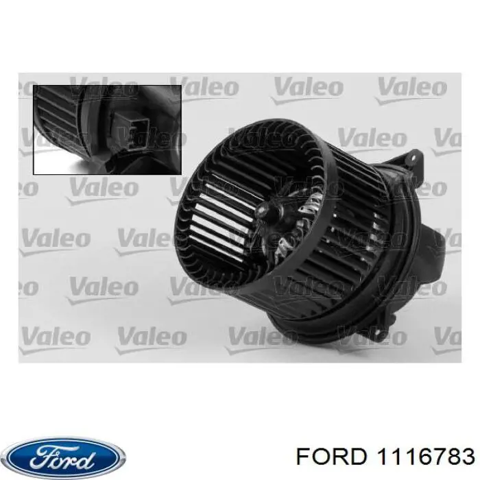1116783 Ford двигун вентилятора пічки (обігрівача салону)