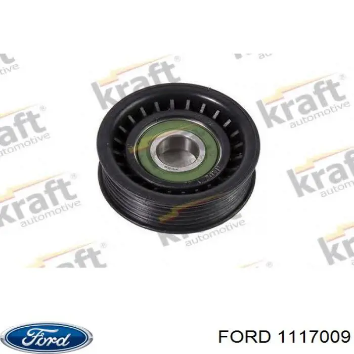 Ролик приводного ременя, паразитний Ford 1117009 ціна, від 9.32 USD