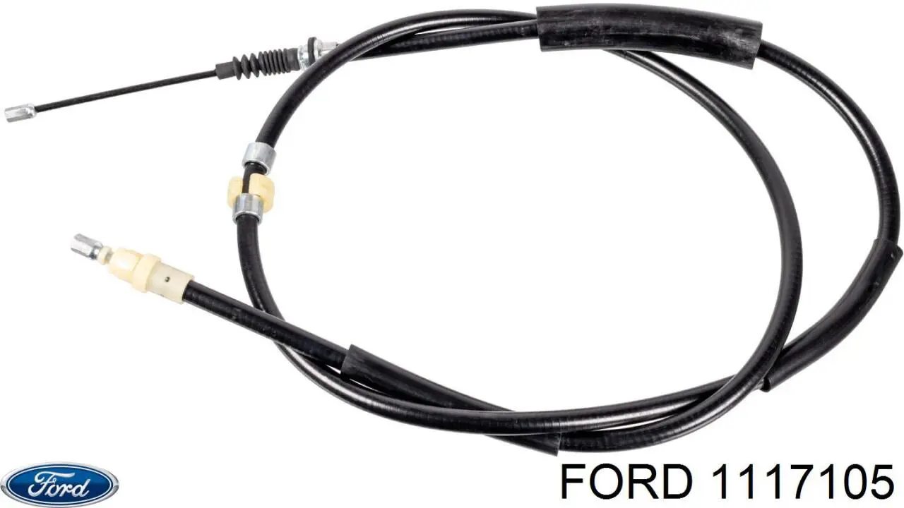Трос ручного гальма задній, правий/лівий Ford 1117105 ціна, від 11.55 USD