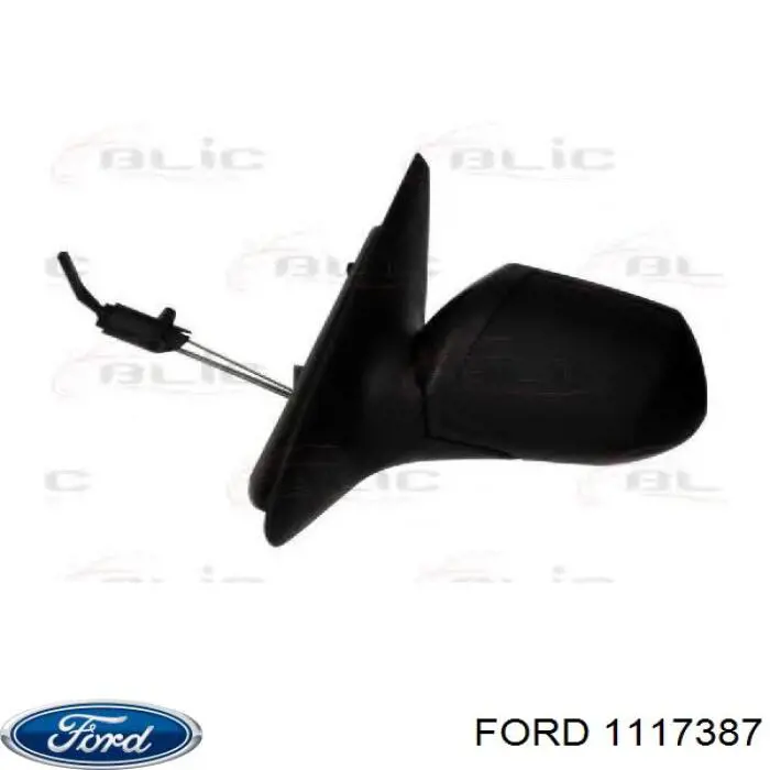 Купити 1117387 Ford Дзеркальний елемент дзеркала заднього виду, лівого