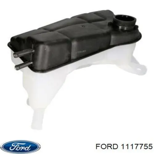 Бачок системи охолодження двигуна розширювальний Ford 1117755 ціна, від 17.56 USD