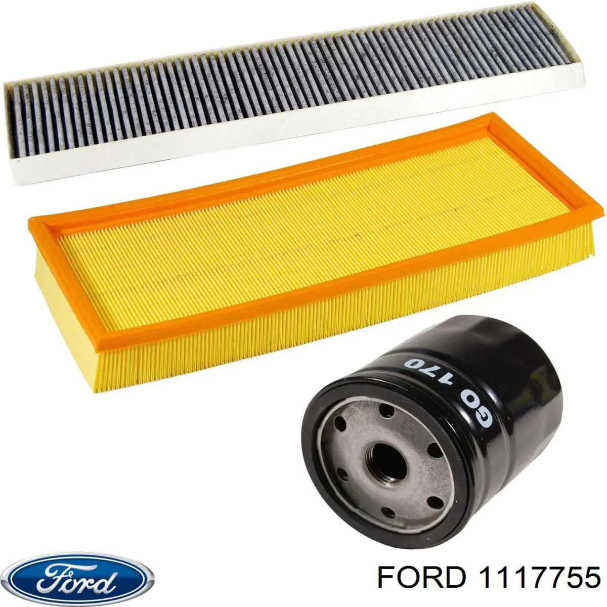 Бачок системи охолодження 1117755 Ford