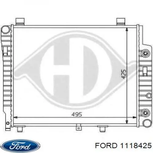 Купити 1118425 Ford Датчик кута повороту кермового колеса