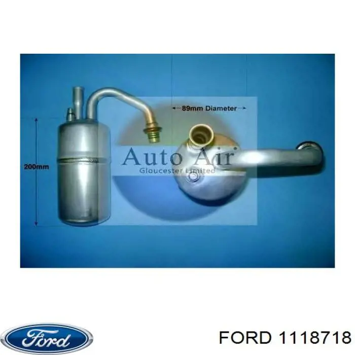 1118718 Ford ресивер-осушувач кондиціонера