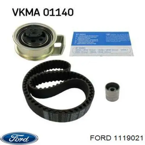 Ролик натяжителя ременя газорозподілу Ford 1119021 ціна, від 35.34 USD