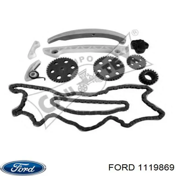 Купити 1119869 Ford Башмак натягувача ланцюга ГРМ