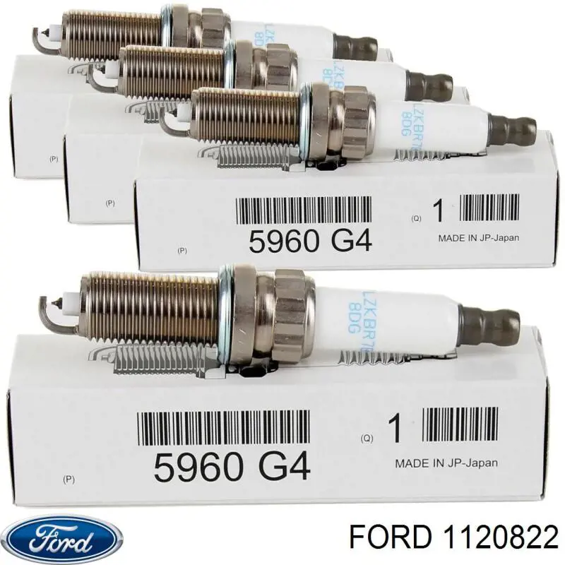 Свічки запалювання 1120822 Ford