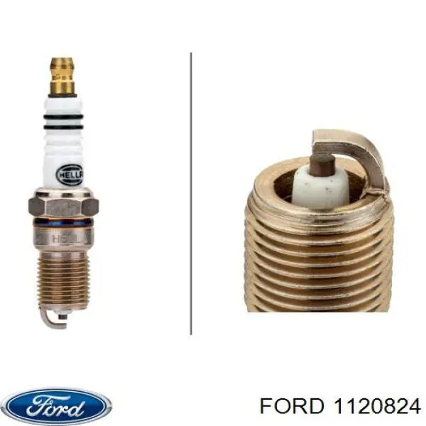 Свічки автомобільні Ford 1120824 ціна, від 3.11 USD