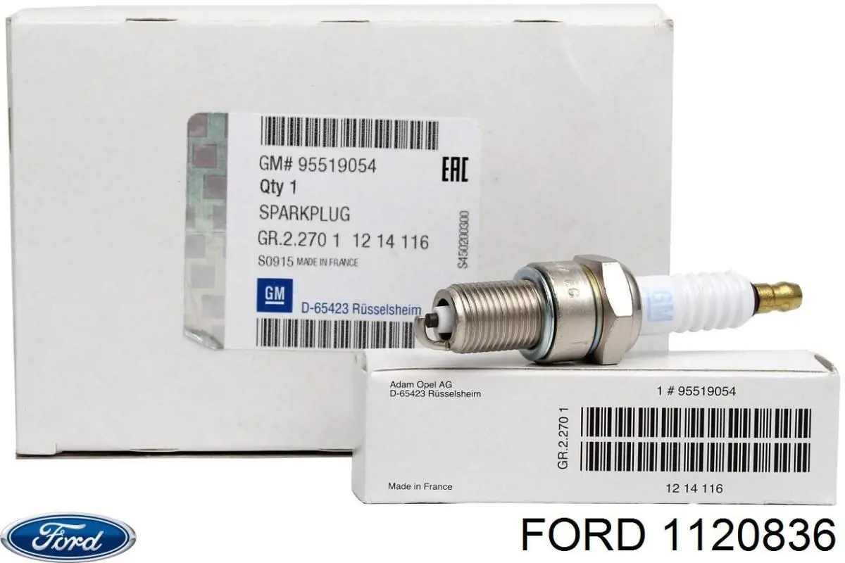 Свічки автомобільні Ford 1120836 ціна, від 3.38 USD